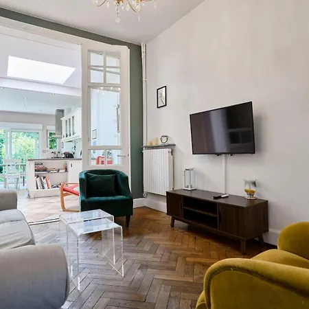 Beautiful 1900 House Full Equipped, 4bdrm+ Garden! Lambersart